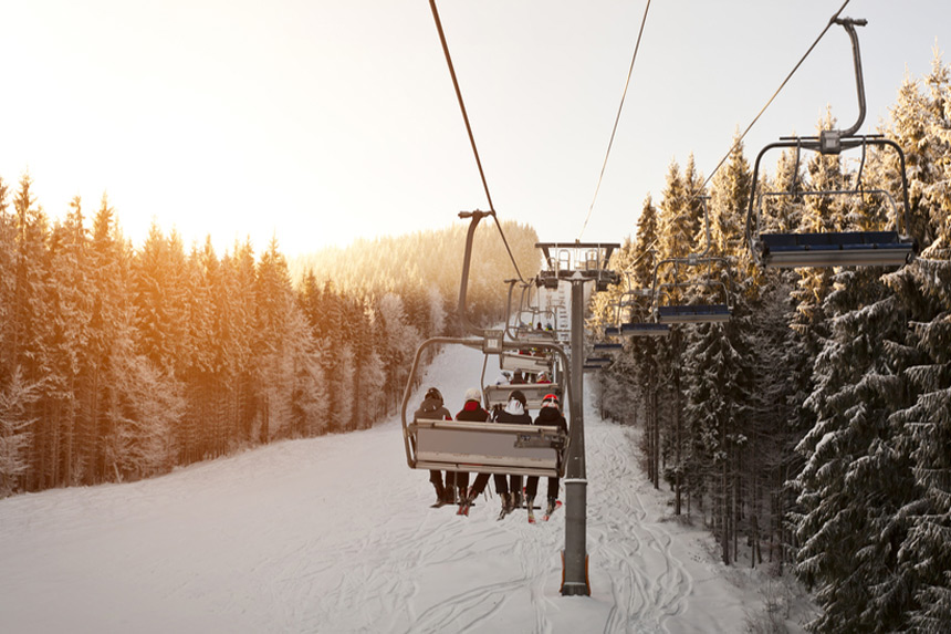 Brunch, ski et après-ski © Shutterstock
