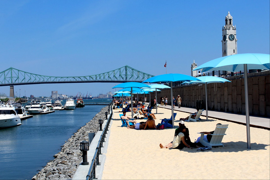 Plage de l'Horloge  Vieux Port de Montral